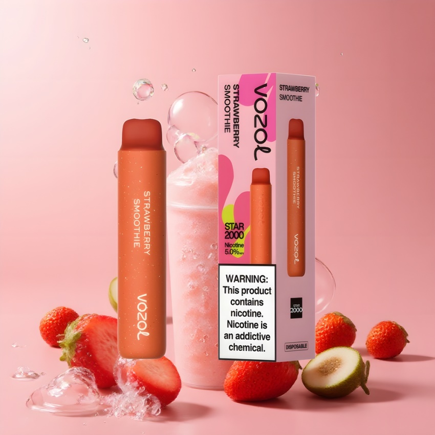 VOZOL STAR 2000 Disposable Vape Eperkrém – VAMT Mesh Coil – magyar nagykereskedés
