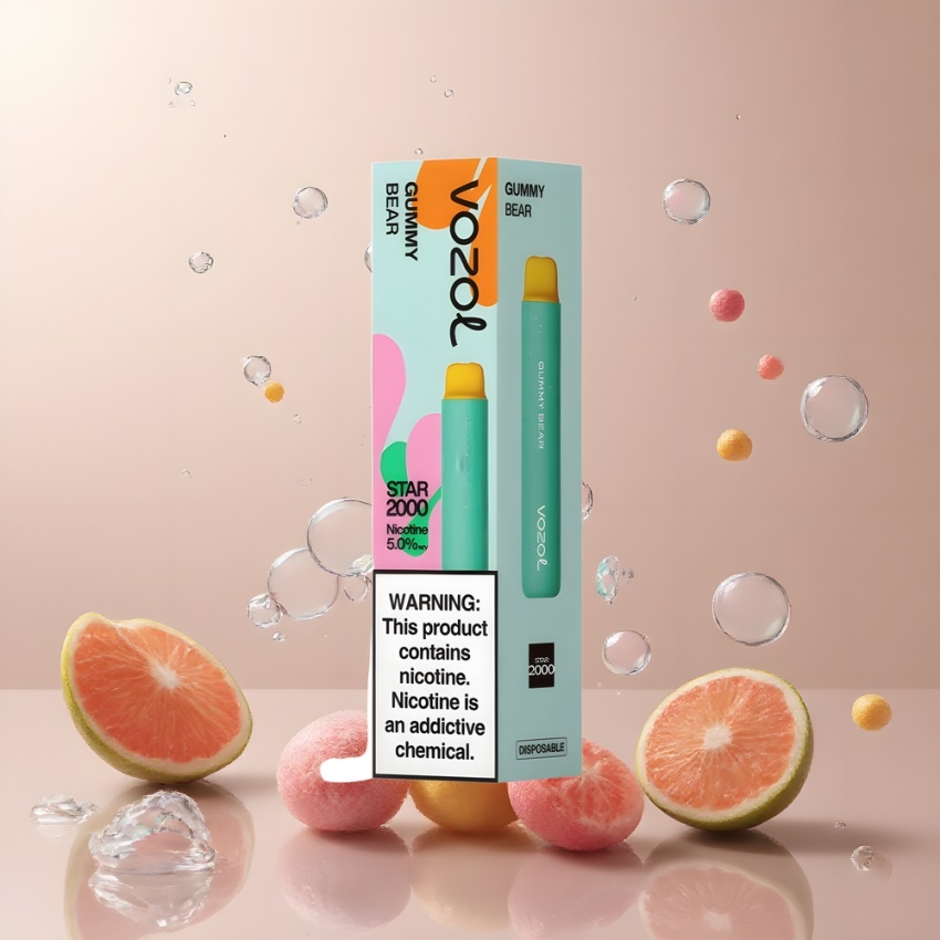 VOZOL STAR 2000 Eldobható E-Gumi Magyar Nagykereskedés Mesh Coil
