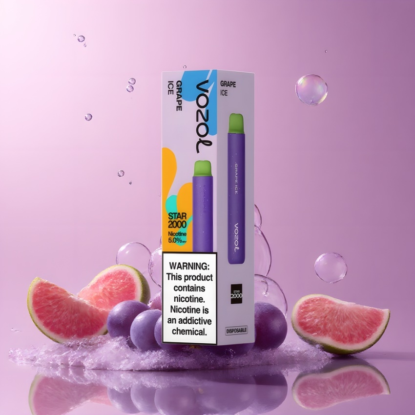 VOZOL STAR 2000 magyar nagykereskedés Disposable Vape Sárgadinnye Jég (VAMT Mesh Coil)