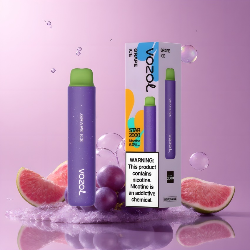 VOZOL STAR 2000 magyar nagykereskedés Disposable Vape Sárgadinnye Jég (VAMT Mesh Coil)