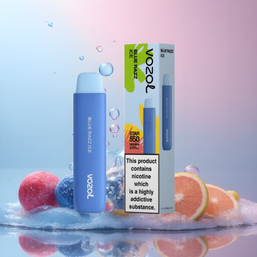 VOZOL STAR 550 Kék Ribizli Jég magyar nagykereskedés 450mAh