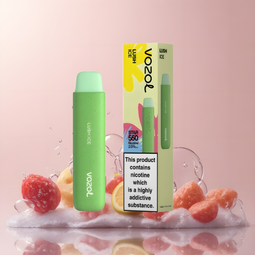 VOZOL STAR 550 Magfelhasználható Lush Ice (2ML & 450mAh) magyar nagykereskedés