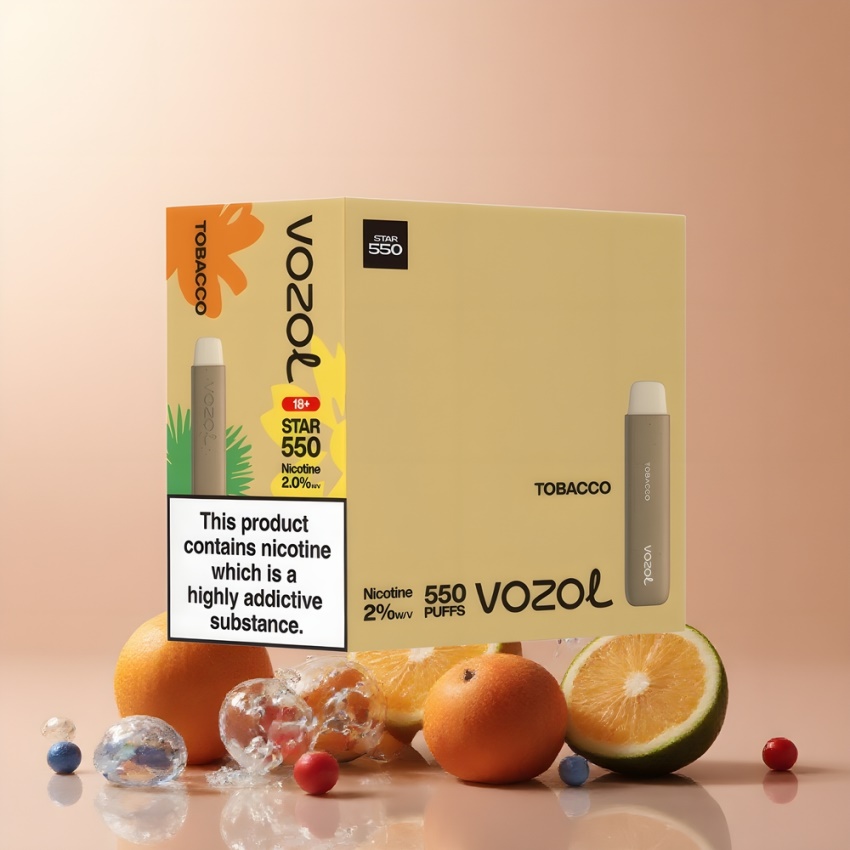 VOZOL STAR 550 Magyar Nagykereskedés 2ML Dohány