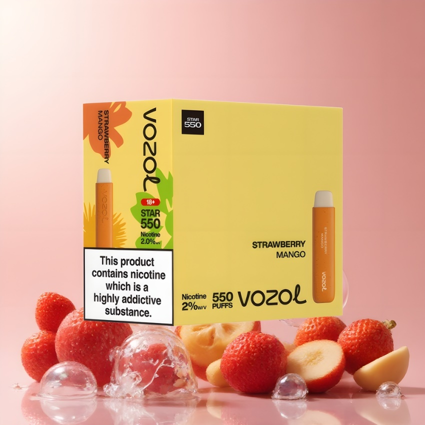 VOZOL STAR 550 Magyar Nagykereskedés 2ML Eper-Mangó