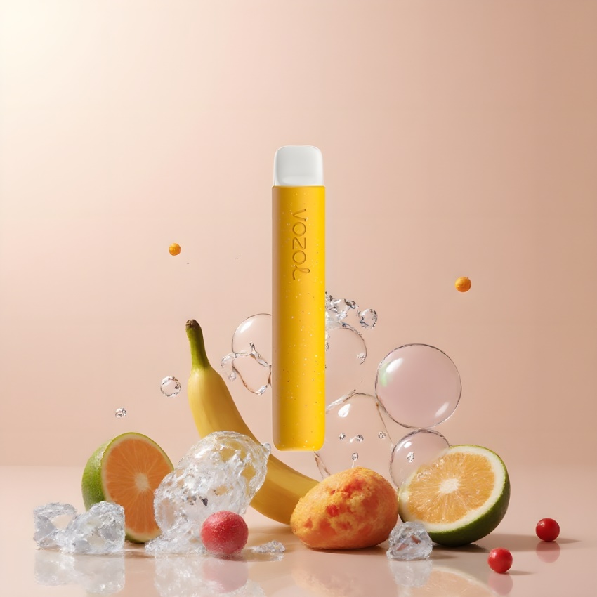 VOZOL STAR 600 Disposable Vape Banán Jég (500mAh) magyar nagykereskedés