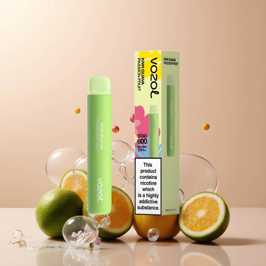 VOZOL STAR 600 Disposable Vape Kivi Guava Passiógyümölcs 500mAh magyar nagykereskedés