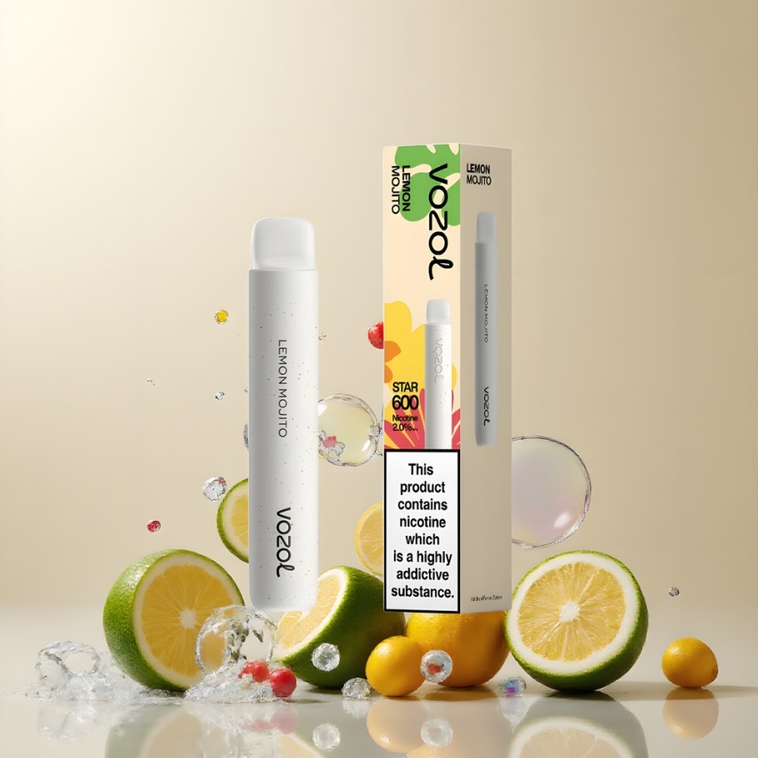 VOZOL STAR 600 Limonádé Mojitó Disposable Vape magyar nagykereskedés 500mAh