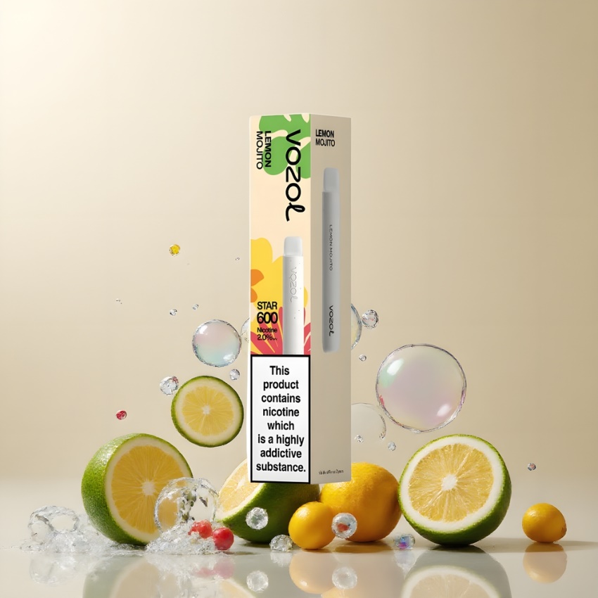 VOZOL STAR 600 Limonádé Mojitó Disposable Vape magyar nagykereskedés 500mAh