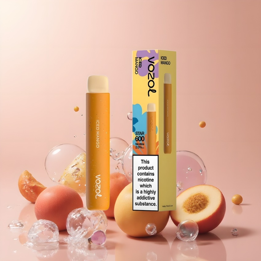 VOZOL STAR 600 Magyar Nagykereskedés Fagyasztott Mango 500mAh