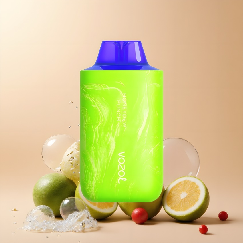 VOZOL STAR 6000/8000 V2 Eldobható E-pipa Mézesdinnye Punch, 16ML, magyar nagykereskedés