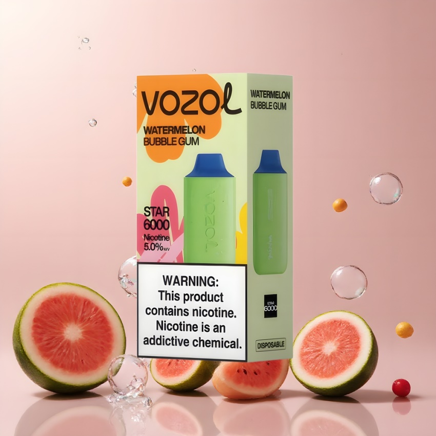 VOZOL STAR 6000 Disposable Vízitök Buborékrágy magyar nagykereskedés 14ML