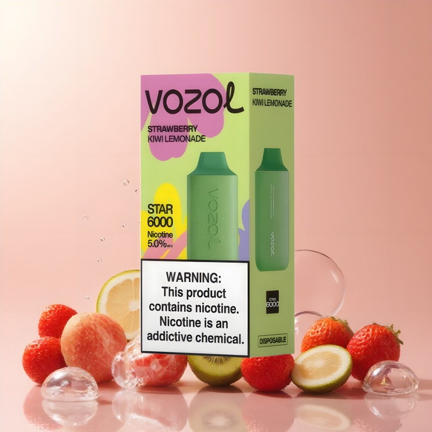 VOZOL STAR 6000 Epe Málna Limonád magyar nagykereskedés 14ML & 500mAh