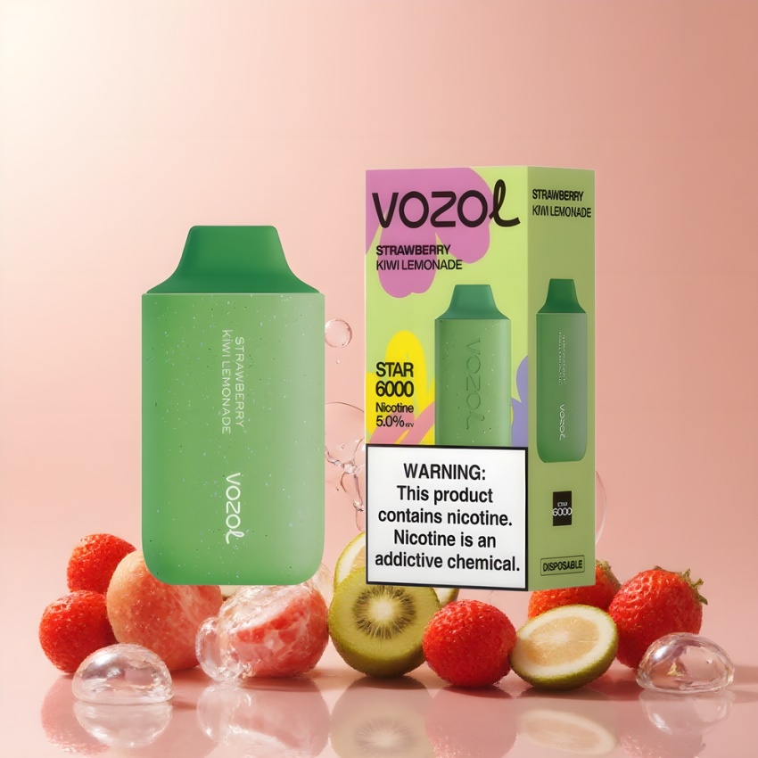 VOZOL STAR 6000 Epe Málna Limonád magyar nagykereskedés 14ML & 500mAh