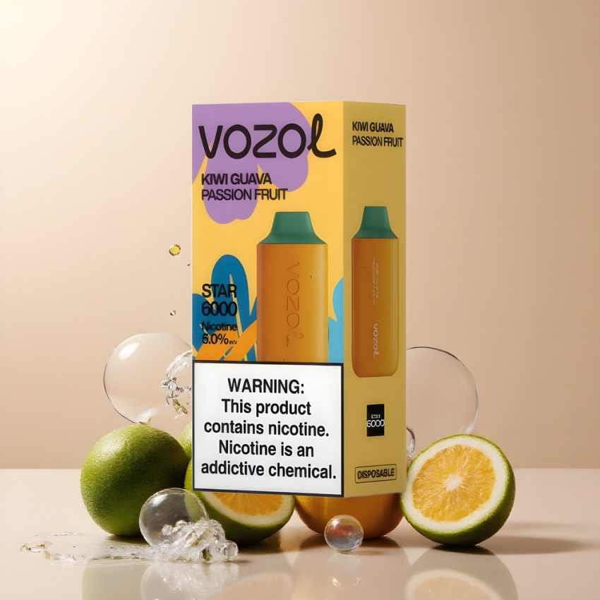 VOZOL STAR 6000 Magyar Nagykereskedés Kajszibarack Guava Szenvedélygyümölcs 14ML