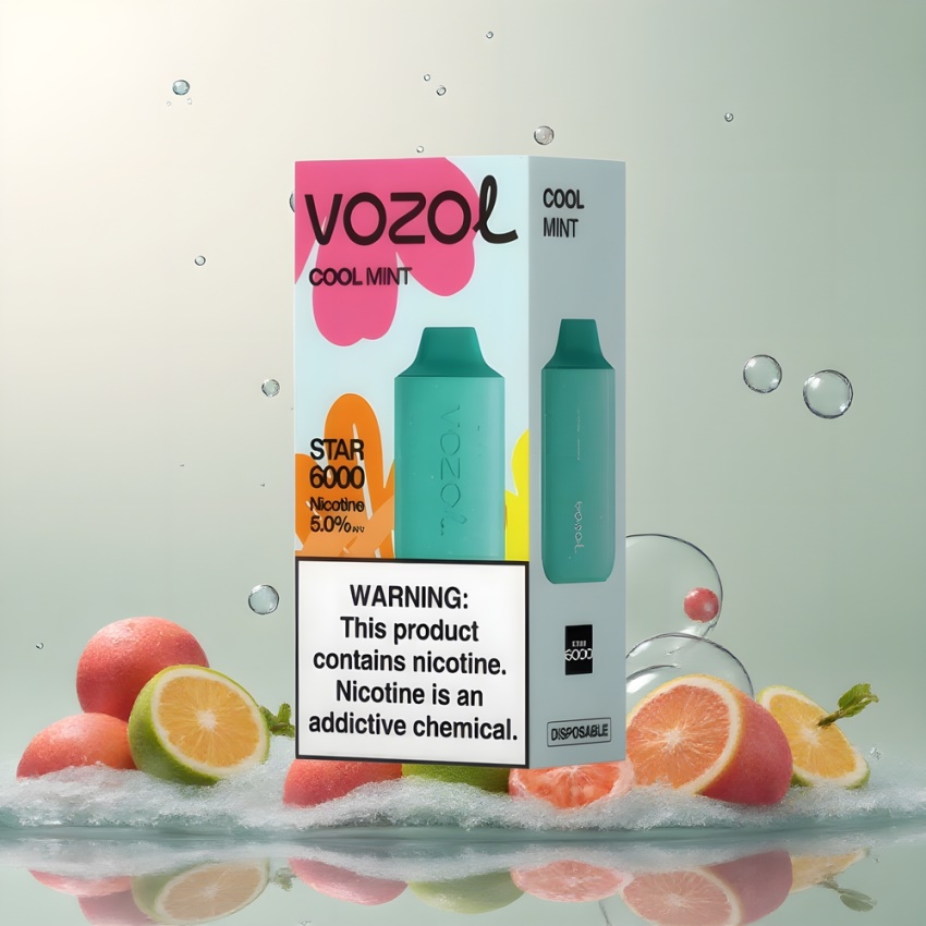 VOZOL STAR 6000 PCR Magyar Nagykereskedés Hűvös Mentol