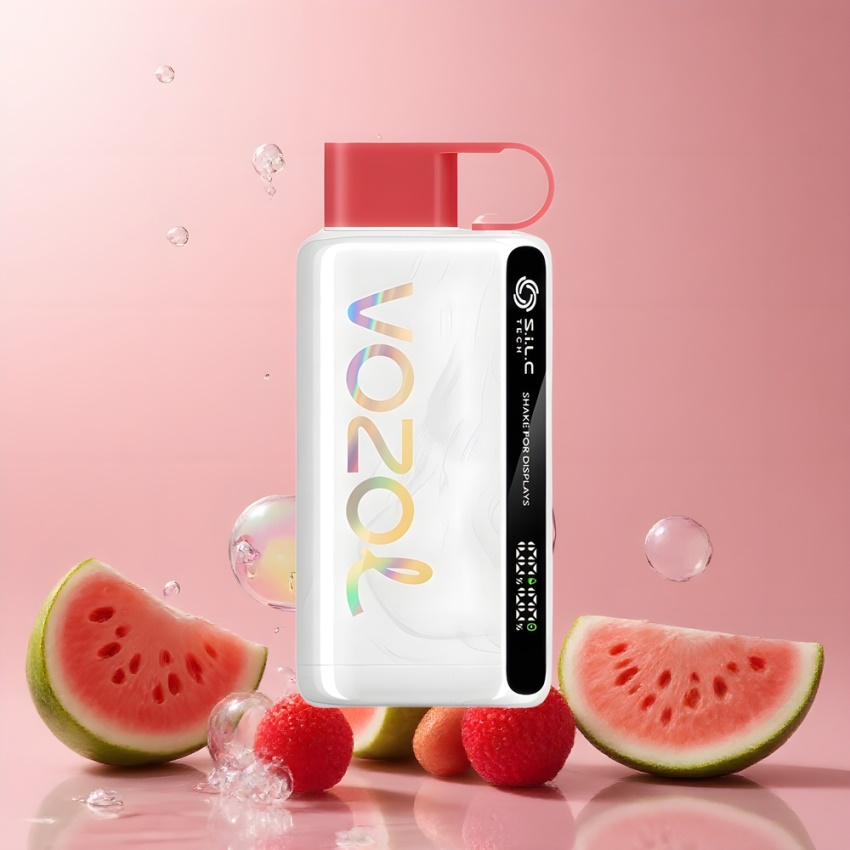 VOZOL STAR 9000/12000 Eldobható E-pipa Málna Görögdinnye (S.i.L.C TECH) magyar nagykereskedés