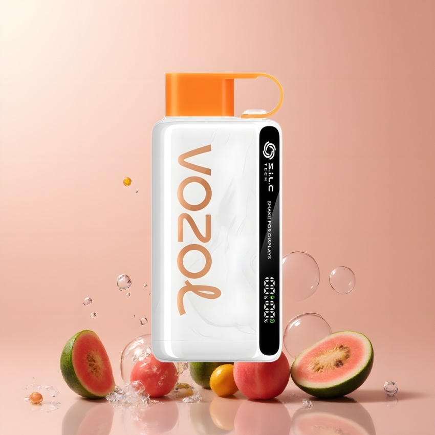VOZOL STAR 9000/12000 Eldobható E-pipa Őszibarack-Mangó-Görögdinnye magyar nagykereskedés 650mAh