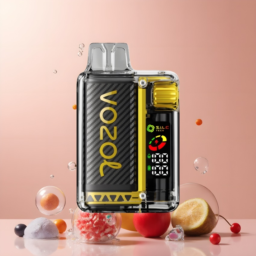 VOZOL Vista 20000 Puffs 650mAh magyar nagykereskedés Sárkánygyümölcs Banán Cseresznye