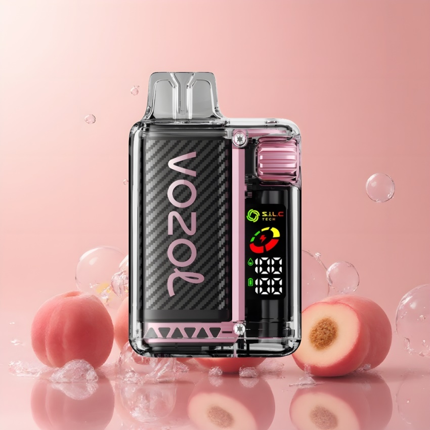 VOZOL Vista 20000 Puffs S.i.L.C Tech magyar nagykereskedés Őszibarack Jég