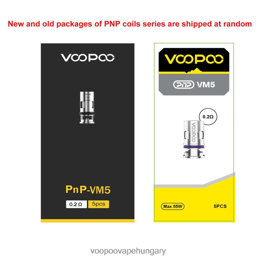 VOOPOO PNP tekercsek (5db) pnp-c1 Z0646H584 VOOPOO Vape Store