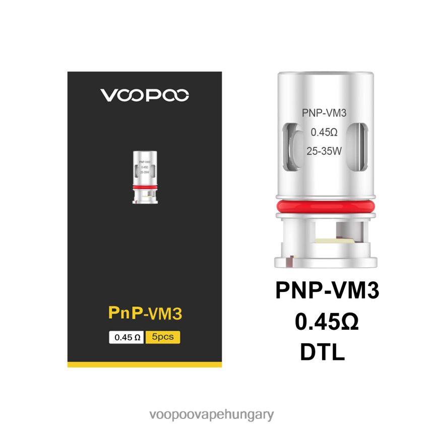 VOOPOO PNP tekercsek (5db) pnp-vm3 Z0646H597 VOOPOO Vape Price