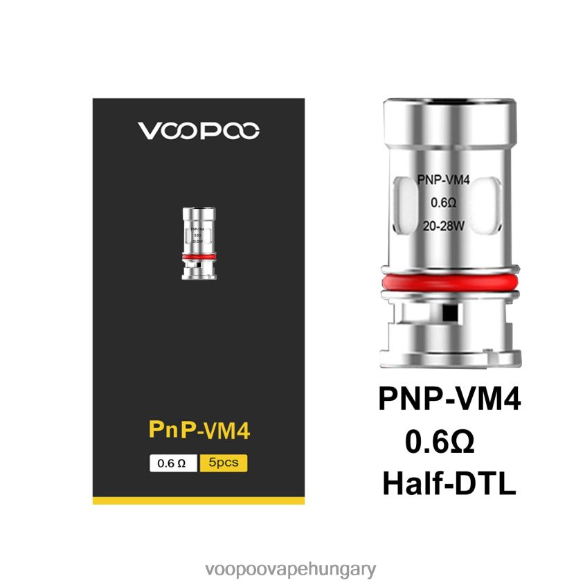 VOOPOO PNP tekercsek (5db) pnp-vm4 Z0646H598 VOOPOO Vape Pod