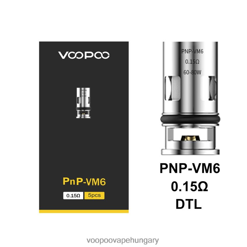 VOOPOO PNP tekercsek (5db) pnp-vm6 Z0646H600 VOOPOO Vape Amazon