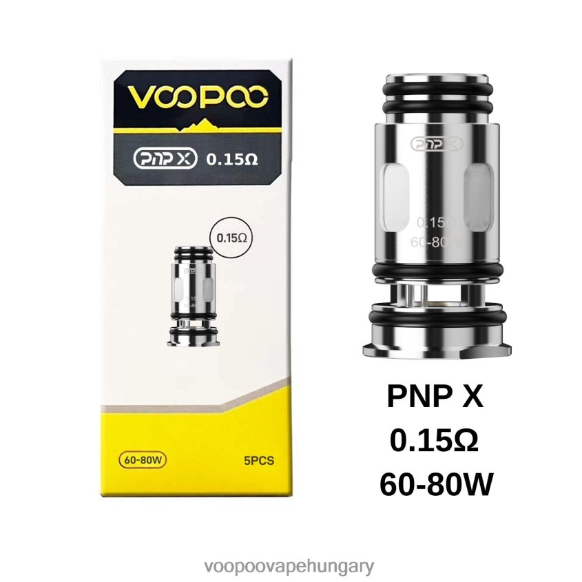 VOOPOO PNP tekercsek (5db) pnp x 0,15 ohm Z0646H605 VOOPOO Vape Pen