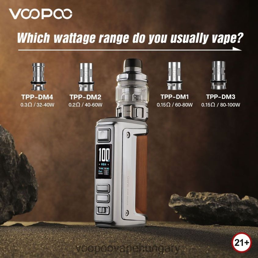 VOOPOO ARGUS GT II tankkészlet grafit Z0646H1 VOOPOO Magyarország