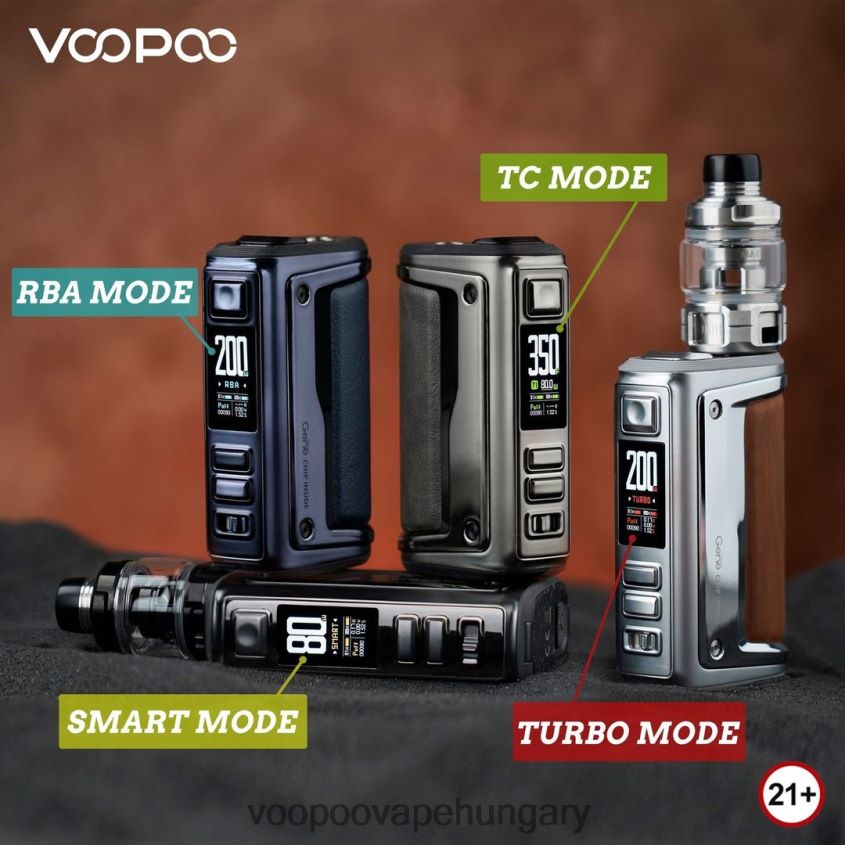 VOOPOO ARGUS GT II tankkészlet grafit Z0646H1 VOOPOO Magyarország