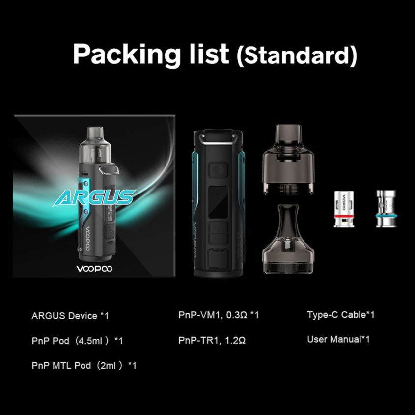 VOOPOO ARGUS pod mod készlet benzin zöld-ezüst Z0646H77 VOOPOO Vape Price