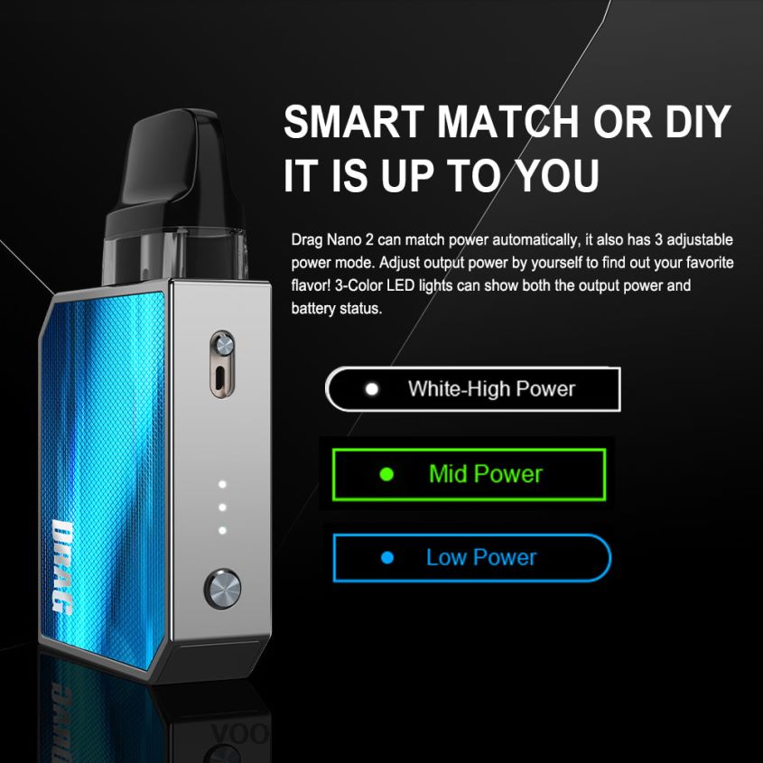 VOOPOO DRAG NANO 2 pod készlet tea zöld Z0646H152 VOOPOO Vape Magyarország