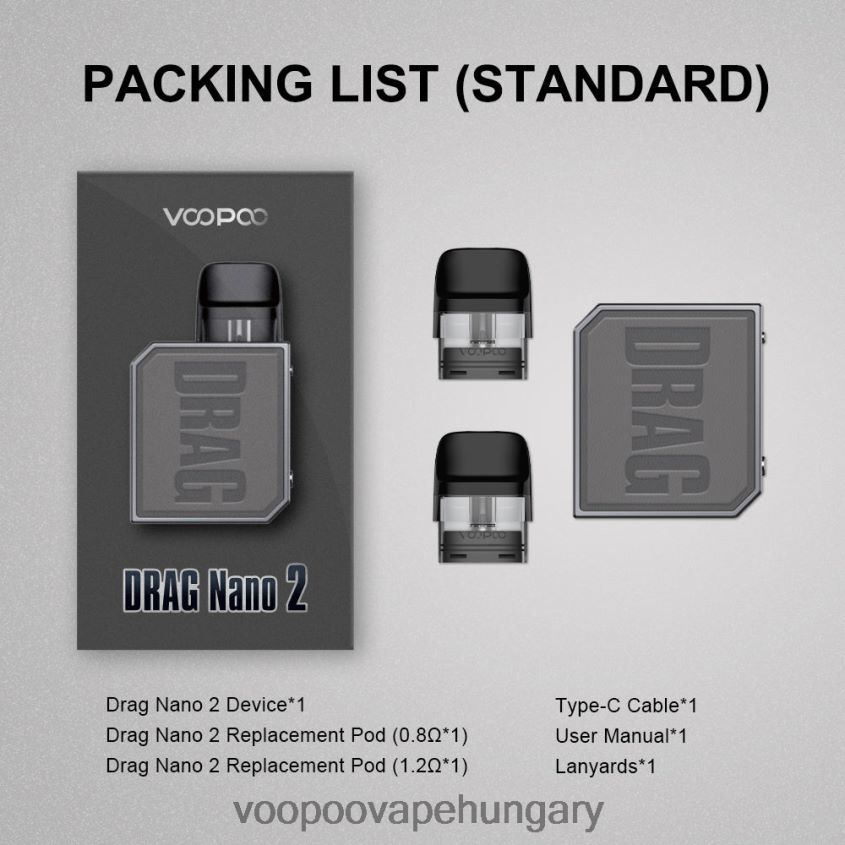 VOOPOO DRAG NANO 2 pod készlet tea zöld Z0646H152 VOOPOO Vape Magyarország