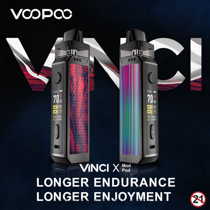 VOOPOO VINCI X mod pod készlet szénrost Z0646H346 VOOPOO Vape Liquid Magyarország