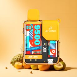 Aivono Aim Tank 9500 Puffs magyar nagykereskedés Manga-Ananász 18ml LCD