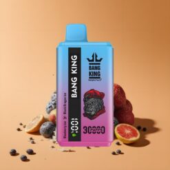 Bang King 30000 Puffs 36ml magyar nagykereskedés Áfonya Jég Fekete Sárkány Jég
