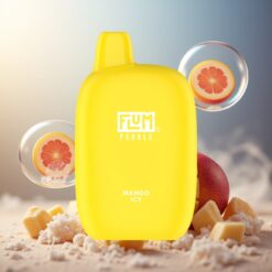 FLUM Pebble 6000 Puff magyar nagykereskedés Mango Jégeső (10ml, 5% Nikotin)