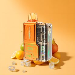 FRIOBAR MX 10K E-Liquid Display Narancs Menta Jég magyar nagykereskedés