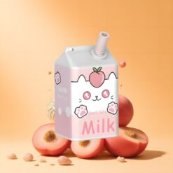 Lavie Milk 7000 Puffs 16ML Egybefüggő E-liquides Barackmagyar nagykereskedés