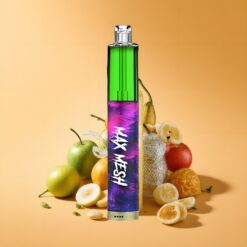 LIO Max Mesh 3000 Puffs magyar nagykereskedés Zöldalma Mentolos Jég 10mL