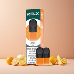 RELX Pod Pro Magyar Nagykereskedés Narancs Szikra – 1.8% Nikotin, Gazdag Gőz