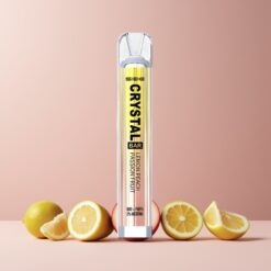 SKE Crystal BAR 600 magyar nagykereskedés Citrom Őszibarack Passiógyümölcs 0% Nikotin